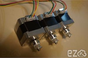 Kossel mini 800 3D印表機 組裝教學 馬達電線、同步輪組裝 Step5